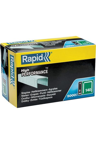 STOREMAX Svticaret Staples Type 140, 6 mm Staples, 5000 Pcs Large Package, Flat for Wood and Foils
