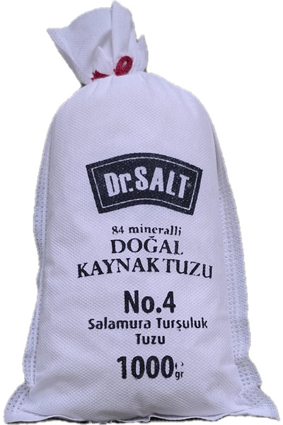 Dr.Salt 84 Mineralli Doğal Kaynak Tuzu - No.4 Salamura Turşuluk - 1 Kg.