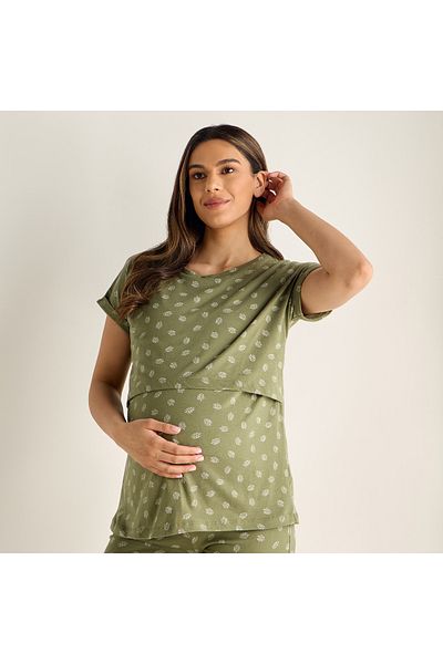 FAV All-Over Print Cotton Maternity Pyjama Set