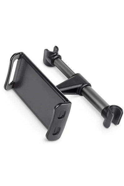 Choice حامل هاتف محمول أسود تلسكوبي في الجزء الخلفي من السيارة وحامل كمبيوتر ...