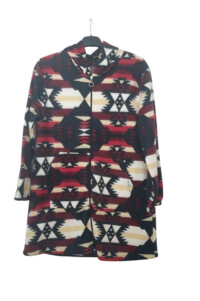 GGMM Plus Size Hooded Fleece Cardigan