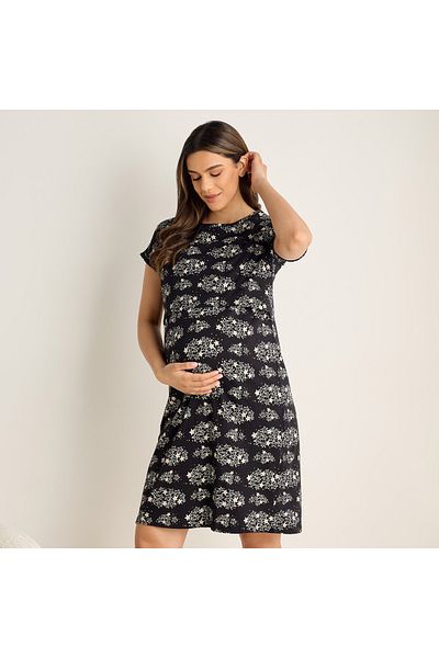 FAV All-Over Print Maternity Night Dress