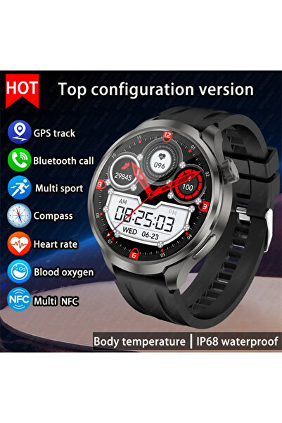 Choice ساعة بوكسينغ الذكية للرجال، بشاشة عالية الدقة مقاس 1.85 بوصة، مصنوعة م...