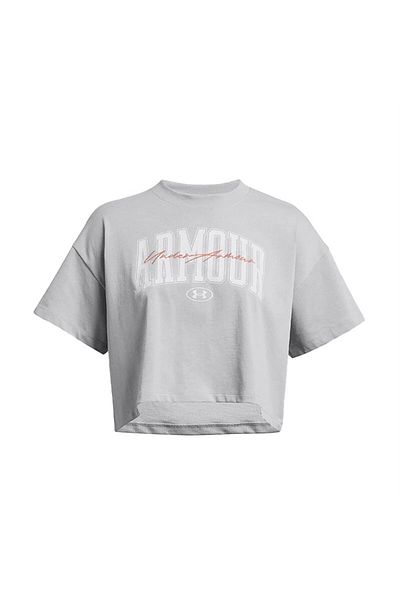 Under Armour Ua Hw Scrıpted Wm Crop Ss