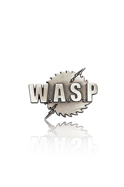 Choice دبوس شارة معدني عتيق مطلي بالفضة من تصميم Eddie Munson WASP للنساء والرجال دبوس ياقة المجوهرات