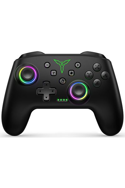 Choice Q218 Controller BEBONCOOL Wireless Switch Pro Controller with Joystick Double Vibration Compatible f