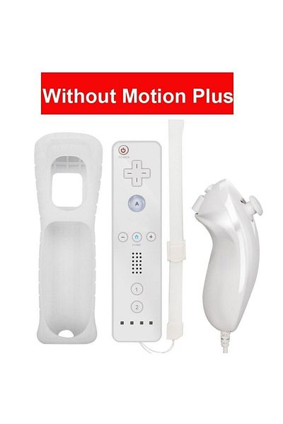 Choice White Tectinter For Nintend Wii 2 In 1 Wireless Remote Gamepad Controller Without Motion Plus Remote