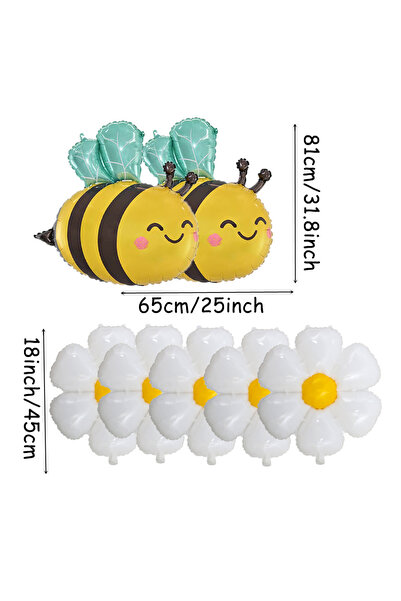 Choice كما هو موضح في الصورة، 7 قطع من بالونات نحلة ديزي، 7 قطع من بالونات نح...