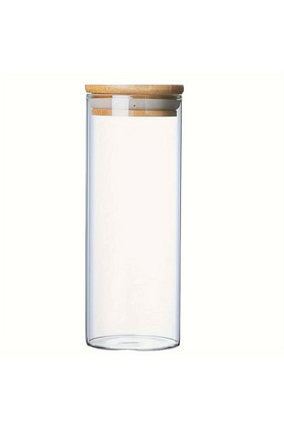 Choice 1 Pc Glass Jars With Airtight Lids 2300ml 80oz, Candy Jars With Lids, Glass Storage Jars, Food Stora
