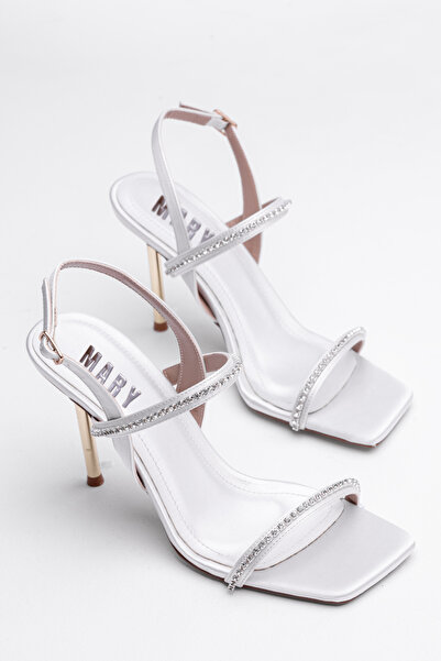 Tasarım Pantofi de seara Bayaz cu toc, pantofi cu toc, sandale cu toc, tocuri...