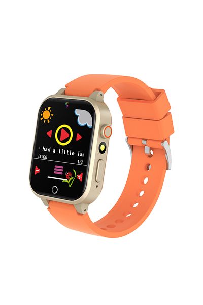 Choice Orange Kids Games Smart Watch for Age 5-12 Kids Gifts with 26 Games fun photo taking Music Player Pe