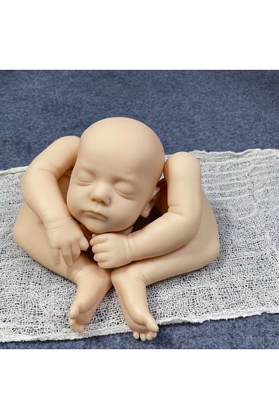 MRB With Cloth Body Unpainted Doll Kit 20 Inch Reborn Baby Doll Kit Alessia With Limited Coa Newborn Vin
