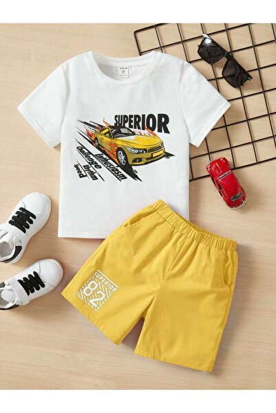 VESTIR BIEN Set pentru copii Super Printed, 100% bumbac