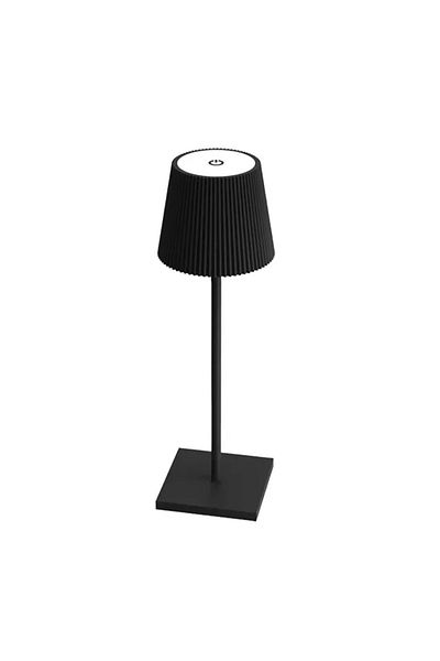 Choice BlackC1 LED Desk Lamp Touch Switch 3 Colors Dimming Rechargeable For Bar Restaurant Study Club Dinne
