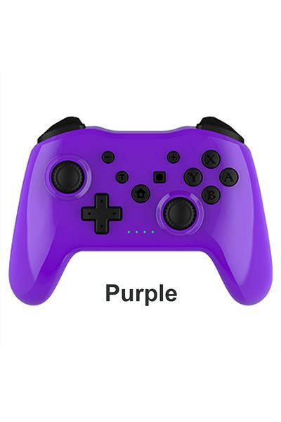 Choice Purple GAMINJA Wireless Controller No Latency Bluetooth Gamepad PC Joystick For Nintendo Switch Game
