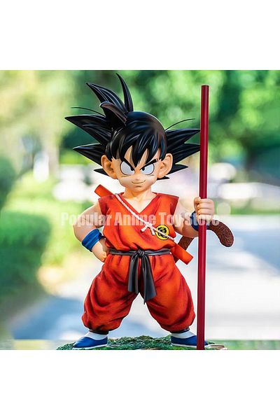 BANDAI Goku-A 7.87in/20cm Anime Dragon Ball Figure Childhood Goku Figure PVC Action Figures Collection Mode