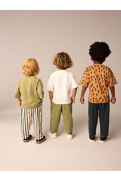 Next Baby Khaki Tavul Top-Cornered 3 Currency Short Dress Kit