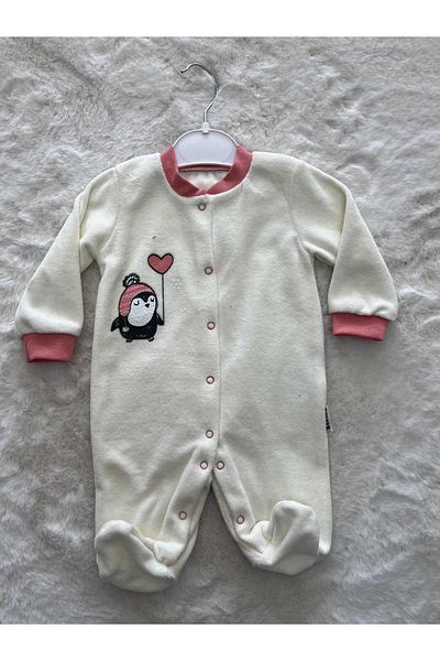 Necix's Panda Holding Balloon Jumpsuit