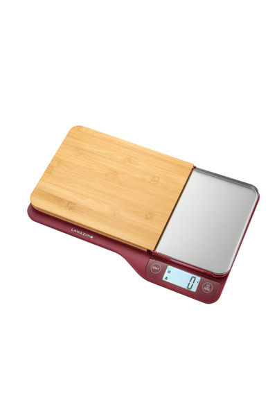 Lawazim Digital Kitchen Scale with Removable Chopping Board - Food Weight Scale for Cooking & Meals