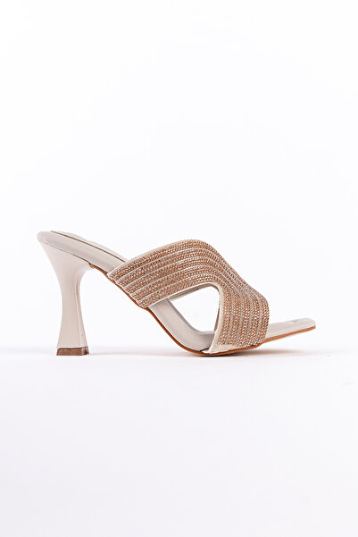 Cananın Pabuçları SVK-2323 ΠΑΝΤΟΦΛΕΣ ΜΕ ΠΕΤΡΑ