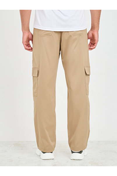 Styli Printed Wide Leg Cargo Pant
