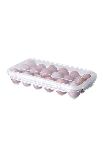 Choice B Egg Storage Box With Lid Kitchen Refrigerator Egg Box Egg Drop Rack Egg Storage Box Fridge Egg Or.