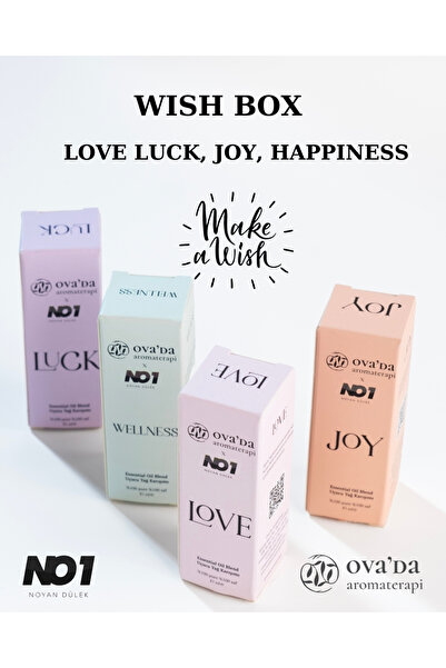 OVA'DA AROMATERAPİ x NO1 WISH BOX Uçucu Yağ Seti