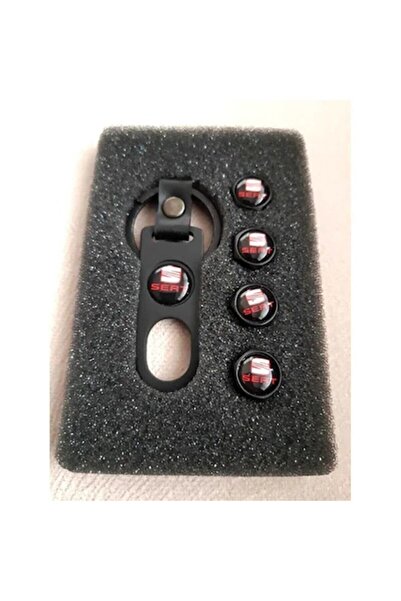 Smart Garage Seat Valve Cover Keychain Set