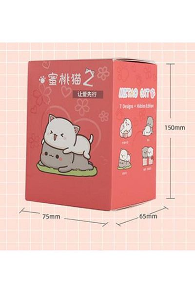 Choice Blind box 1pcs Mitao Cat 2 Season Lucky Cat Cheap Cute Cat Blind Box Toys Blind Bag Cartoon Figure D