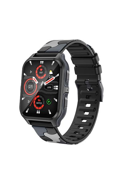 Choice Camouflage Black Colmi P73 1.9" Outdoor Military Smart Watch Men Bluetooth Call Smartwatch For Xiaom
