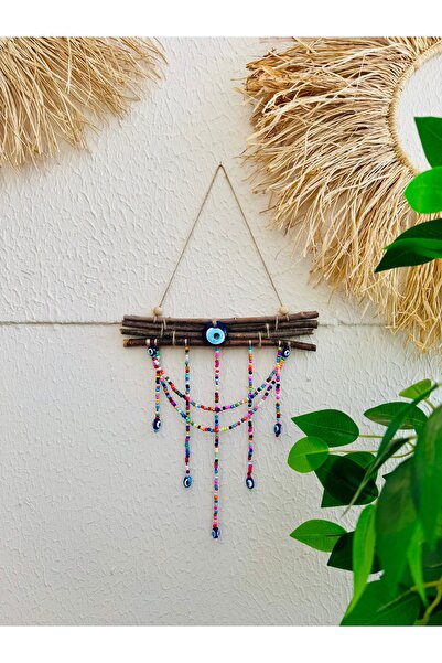 MakromeNis Boncuklu kapı süsü duvar süsü balkon süsü duvar dekorasyonu