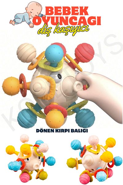 kosetoys High Quality Baby Toy - Teether Healthy-Flexible
