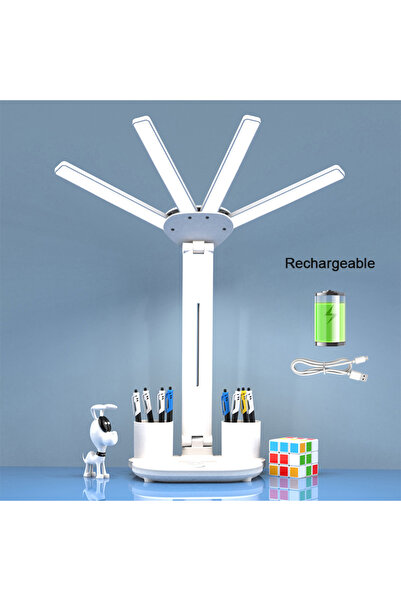 Choice مصباح شحن، مصباح طاولة قابل لإعادة الشحن للدراسة، مصباح مكتبي للقراءة،...