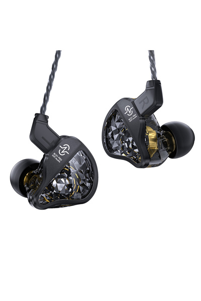 Choice سماعات أذن سلكية هجينة CCZ BC01 PRO DD&BA سوداء بدون ميكروفون مع شاشة ...