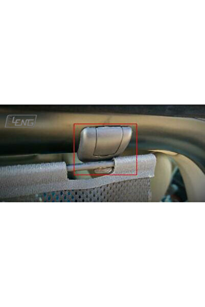 versaprint (2 ADET) Audi A4 Arka Makam Perde Güneşlik Tutucu Klipsleri - ABS