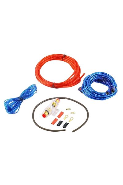 Choice Kit 1500W Car Audio Speakers Wiring Kit 8GA 60AMP Subwoofer Amplifier AMP Wiring Fuse Holder Wire Ca