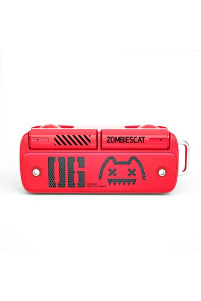 Choice Red Zombie Cat B8 TWS Wireless Earbuds Necklace Design Bluetooth 5.4 Headphone ENC Calls Noise Reduc
