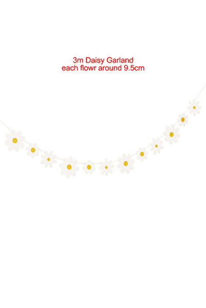 Choice لافتة زهرة الأقحوان الورقية لحفلة عيد ميلاد فتاة بوهو أعلام سحب أعلام ...