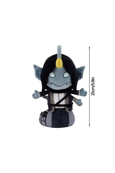 Choice Black Pressure Sebastian Solace Plush Cute Fish Tail Animal Plush Doll Toy Gift Cartoon Style Childr