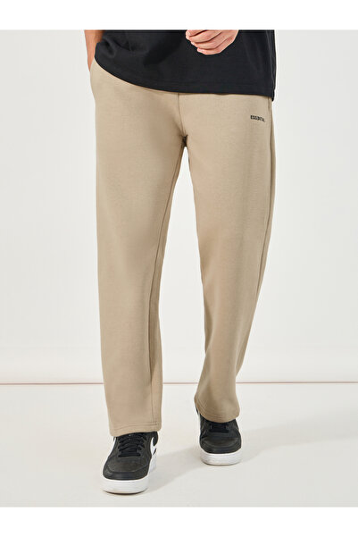 Styli Essential Print Relaxed Fit Open Hem Joggers