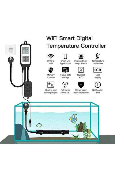 Choice Tuya WIFI Digital Temperature Controller Thermostat Regulator Heating Cooling Control Thermoregul...