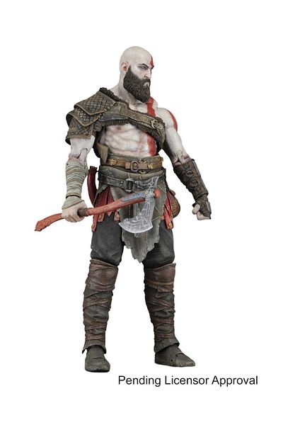 Choice no box 01 God of War 4 Kratos PVC Action Figure Collectible Model Toys 18cm