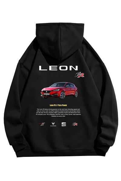 VEK Φούτερ Oversize Seat Leon Model