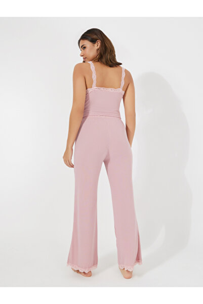 Take Two By Styli Lace Cami Top & Pyjama Set