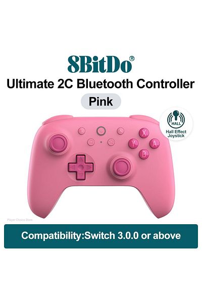 Choice Pink 8bitdo Ultimate 2c Switch Bluetooth Wireless Controller Gamepads For Nintendo Switch Oled Lite