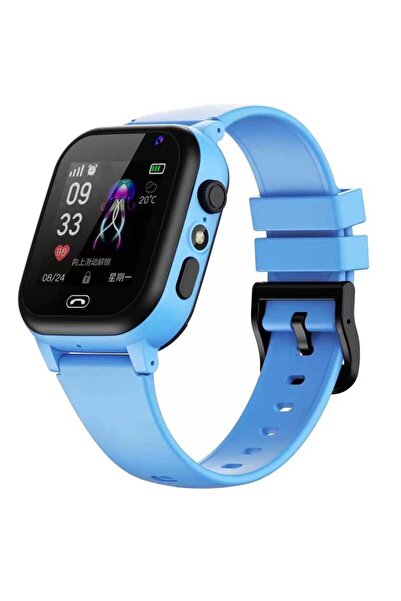 Choice ساعة ذكية زرقاء للأطفال SOS LBS موقع بطاقة SIM مكالمة ساعة ذكية للأطفا...