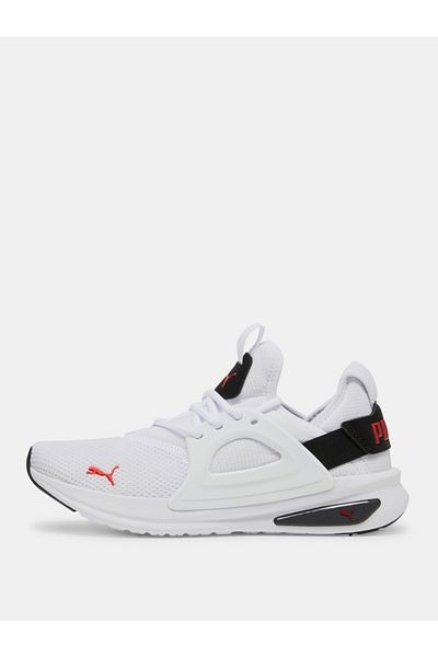 Puma Softride Enzo Evo- White- Black-Red Running Shoes