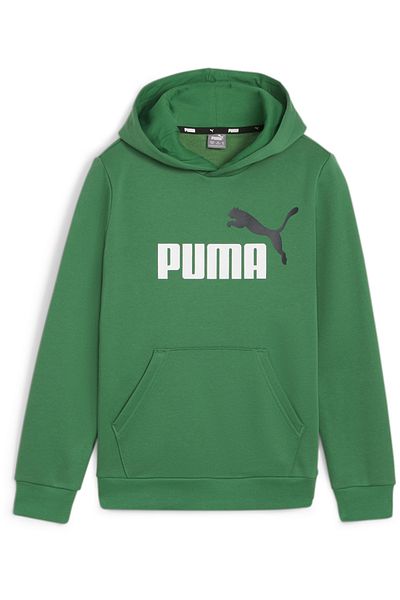 Puma Essentials+ Two-Tone Big Logo Hoodie