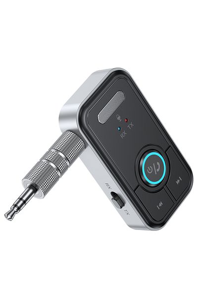 Choice BT67 Bluetooth 5.3 Car AUX Audio Adapter Receiver Transmitter AUX  Wireless Audio Adapter 3.5mm Jack