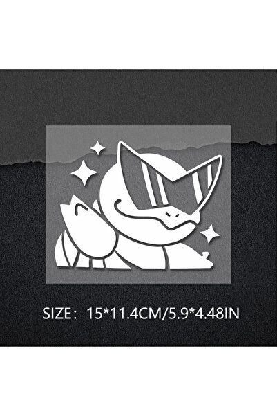 Choice ملصقات فينيل مقطوعة بالقالب من الرسوم المتحركة اللطيفة مقاس 15 × 11.4 ...